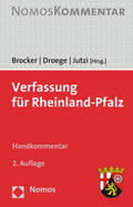 Brocker / Droege / Jutzi |  Verfassung für Rheinland-Pfalz | Buch |  Sack Fachmedien