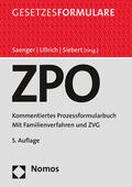 Saenger / Ullrich / Siebert |  Zivilprozessordnung: ZPO | Buch |  Sack Fachmedien
