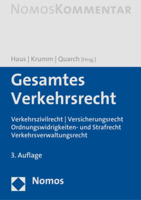 Haus / Krumm / Quarch | Gesamtes Verkehrsrecht | Buch | sack.de