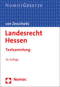 von Zezschwitz |  Landesrecht Hessen | Buch |  Sack Fachmedien