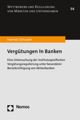 Schuster | Vergütungen in Banken | Buch | sack.de