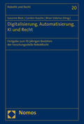 Beck / Kusche / Valerius |  Digitalisierung, Automatisierung, KI und Recht | Buch |  Sack Fachmedien