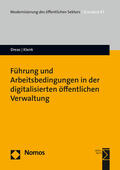 Dreas / Klenk |  Führung und Arbeitsbedingungen in der digitalisierten öffentlichen Verwaltung | Buch |  Sack Fachmedien