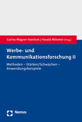 Wagner-Havlicek / Wimmer |  Werbe- und Kommunikationsforschung II | Buch |  Sack Fachmedien