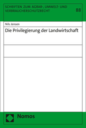Jensen | Die Privilegierung der Landwirtschaft | Buch | sack.de