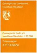 Ebert / Müller |  Geologische Karten von Nordrhein-Westfalen 1:25000 / Eslohe | Sonstiges |  Sack Fachmedien