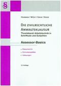 Hemmer / Wüst / Gold |  Ass. Basics Die zivilrechtliche Anwaltsklausur | Buch |  Sack Fachmedien