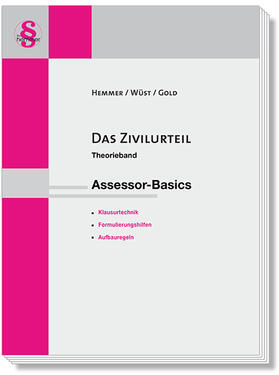 Hemmer / Wüst / Gold | Assessor Basics Das Zivilurteil - Theorieband | Buch | sack.de