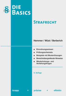 Hemmer / Wüst / Berberich | Basics Strafrecht | Buch | sack.de