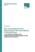 Schubert |  Der Vorschlag der EU-Kommission für eine Monti-II-Verordnung | Buch |  Sack Fachmedien