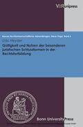 Heyder / Kindhäuser / Roth |  Gültigkeit und Nutzen der besonderen juristischen Schlussformen in der Rechtsfortbildung | eBook | Sack Fachmedien