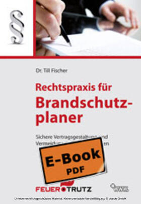 Fischer | Rechtspraxis für Brandschutzplaner (E-Book) | E-Book | sack.de