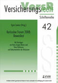 Ahrens / Pohlmann / Lorenz |  Karlsruher Forum 2008: Beweislast | eBook | Sack Fachmedien