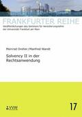 Wandt / Dreher / Laux |  Solvency II in der Rechtsanwendung | eBook | Sack Fachmedien