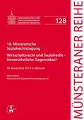 Dörner / Ehlers / Pohlmann |  18. Münsterische Sozialrechtstagung | eBook | Sack Fachmedien