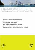 Wandt / Dreher |  Solvency II in der Rechtsanwendung 2013 | eBook | Sack Fachmedien