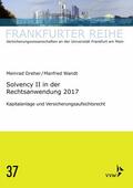 Wandt / Dreher |  Solvency II in der Rechtsanwendung 2017 | eBook | Sack Fachmedien