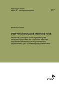 von Arnim / Koch / Werber |  D&O-Versicherung und öffentliche Hand | eBook | Sack Fachmedien