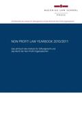 Becker / Reuter / Zollner |  Non Profit Law Yearbook 2010/2011 | Buch |  Sack Fachmedien