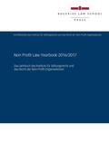 Adloff / Block / Haase |  Non Profit Law Yearbook 2016/2017 | Buch |  Sack Fachmedien