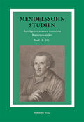 Schmidt-Hensel / Schulte |  Mendelssohn-Studien 18 | Buch |  Sack Fachmedien