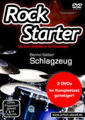 Sattler |  Rockstarter Vol. 1-3 - Schlagzeug (3 DVDs) | Sonstiges |  Sack Fachmedien