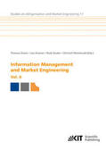 Dreier / Krämer / Studer |  Information Management and Market Engineering. Vol. II | Buch |  Sack Fachmedien