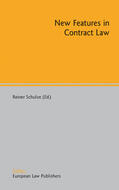 Schulze |  New Features in Contract Law | eBook | Sack Fachmedien