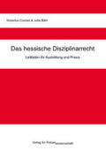 Conrad / Bähr |  Das hessische Disziplinarrecht | Buch |  Sack Fachmedien
