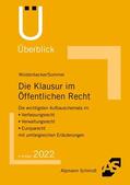 Wüstenbecker / Sommer |  Die Klausur im Öffentlichen Recht | Buch |  Sack Fachmedien