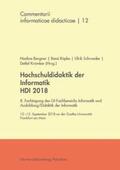 Greven / Knobelsdorf / Frede |  Hochschuldidaktik der Informatik HDI 2018 | Buch |  Sack Fachmedien