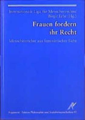  Frauen fordern ihr Recht | Buch |  Sack Fachmedien