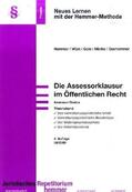 Hemmer / Wüst / Gold |  Die Assessorklausur im Öffentlichen Recht | Buch |  Sack Fachmedien