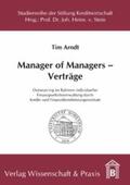Arndt |  Manager of Managers – Verträge. | eBook | Sack Fachmedien