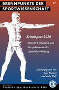 Kleinert / Wolf |  Schulsport 2020 | eBook | Sack Fachmedien