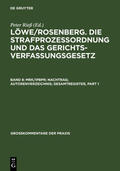 Gollwitzer / Beulke / et al. |  MRK/IPBPR; Nachtrag; Autorenverzeichnis; Gesamtregister | Buch |  Sack Fachmedien