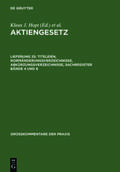 Hopt / Assmann / Wiedemann |  Titeleien, Normänderungsverzeichnisse, Abkürzungsverzeichnisse, Sachregister Bände 4 und 6 | Buch |  Sack Fachmedien