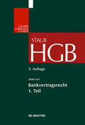 Canaris / Grundmann / Habersack |  Grosskommentare der Praxis Band 10/1. Bankvertragsrecht | Buch |  Sack Fachmedien