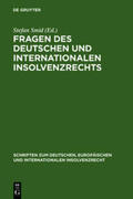 Smid |  Fragen des deutschen und internationalen Insolvenzrechts | Buch |  Sack Fachmedien
