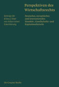 Baum / Fleckner / Hellgardt |  Perspektiven des Wirtschaftsrechts | Buch |  Sack Fachmedien