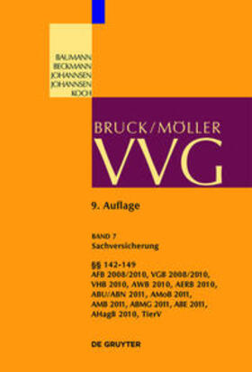 Baumann / Huber / Bruck | VVG / Sachversicherung §§ 142-149 | Buch | sack.de