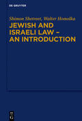 Homolka / Shetreet |  Jewish and Israeli Law - An Introduction | Buch |  Sack Fachmedien