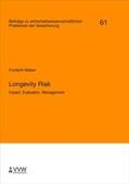 Weber / Helten / Richter |  Longevity Risk | Buch |  Sack Fachmedien