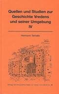 Terhalle / Heimatverein Vreden |  Quellen und Studien zur Geschichte Vredens und seiner Umgebung IV | Buch |  Sack Fachmedien