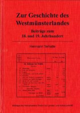 Terhalle | Zur Geschichte des Westmünsterlandes | Buch | sack.de