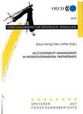 König / Löffler |  Accountability Management in Intergovernmental Partnerships | Buch |  Sack Fachmedien
