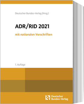 Deutscher Bundes-Verlag | ADR / RID 2021 mit nationalen Vorschriften | Buch | sack.de