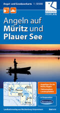 Klemmer |  Angel- und Gewässerkarte Müritz und Plauer See 1:50.000 | Sonstiges |  Sack Fachmedien