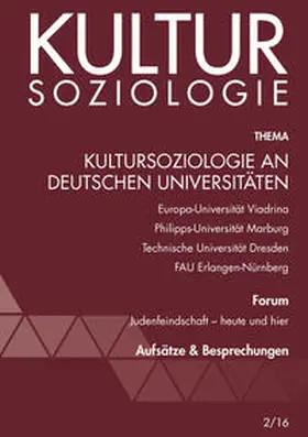 Geier / Adloff / Blaich |  Kultursoziologie an deutschen Universitäten | Buch |  Sack Fachmedien