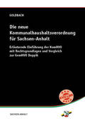 Goldbach |  Die neue Kommunalhaushaltsverordnung für Sachsen-Anhalt | Buch |  Sack Fachmedien